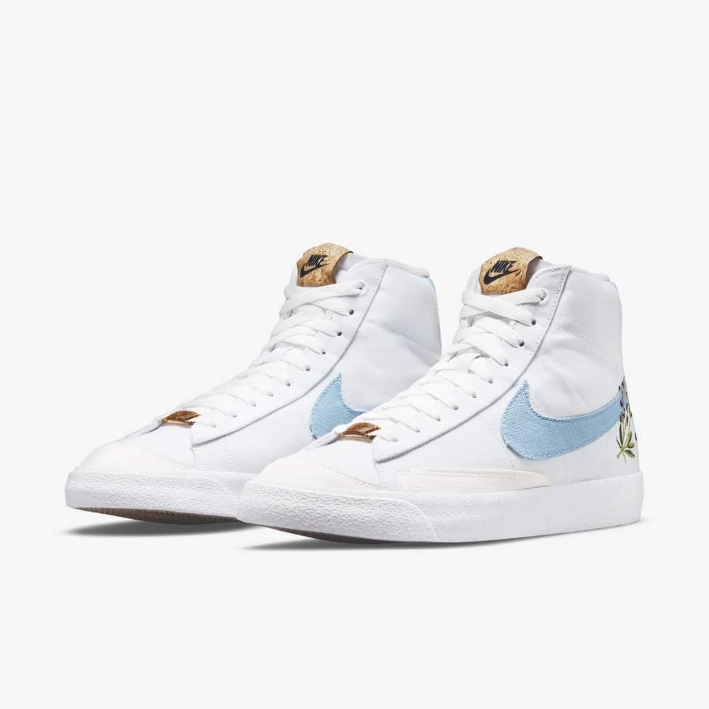 floral women's nike blazers